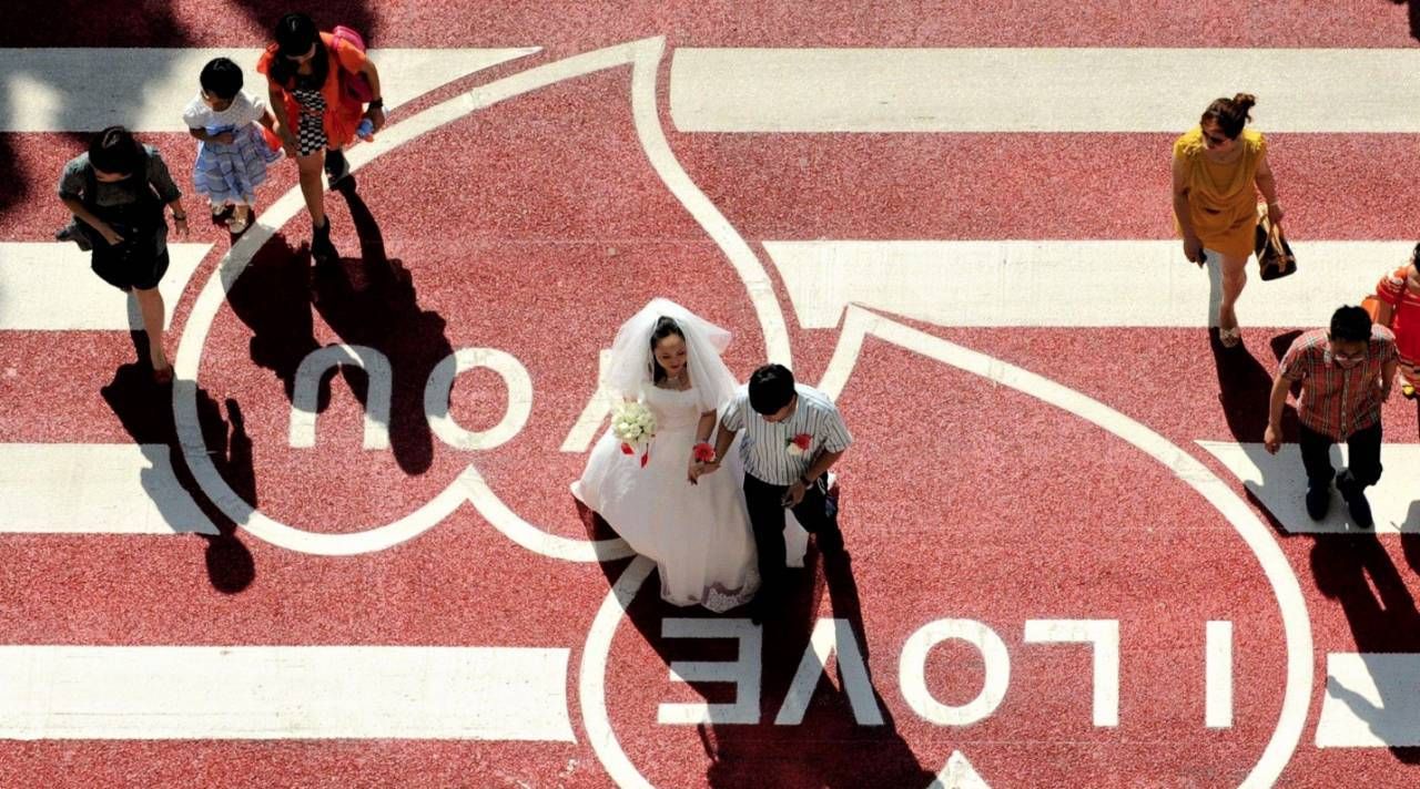 我们达州能否设置一条爱情斑马线?