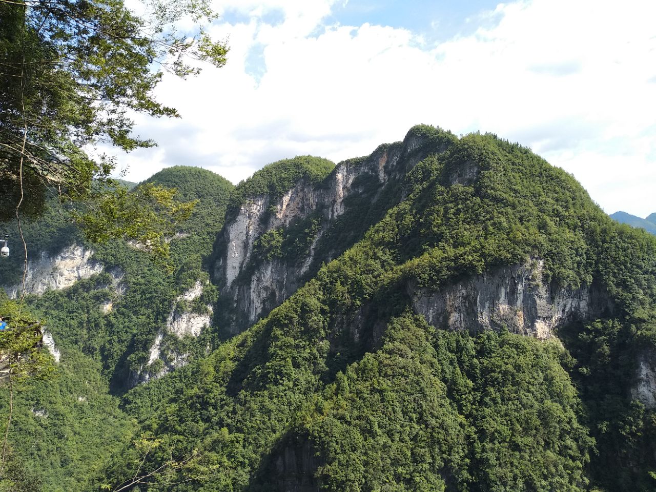 巴山大峡谷,中国宣汉百里峡