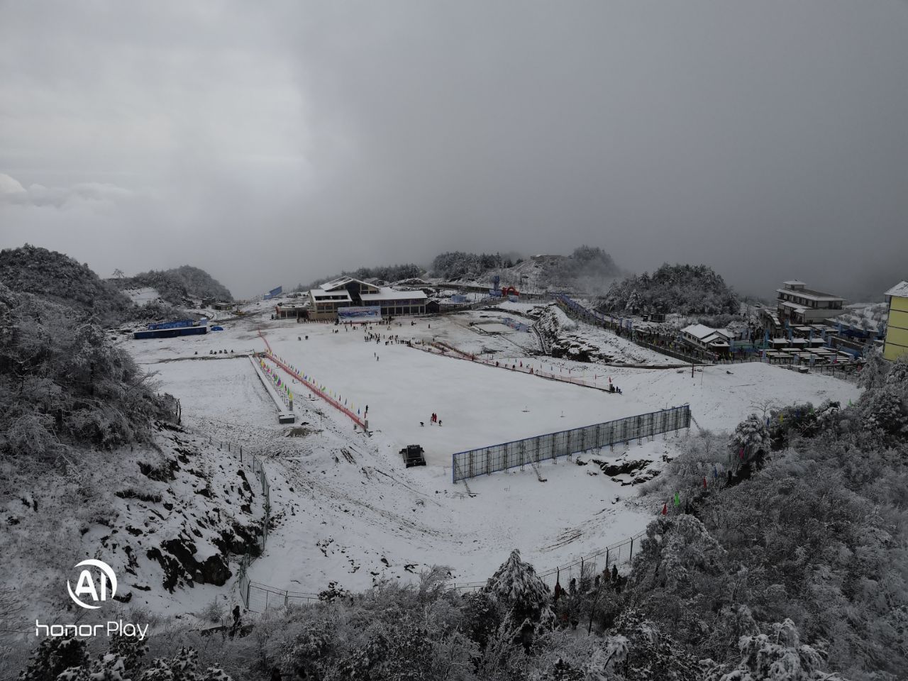 巴山大峡谷,罗盘顶,冰雪节