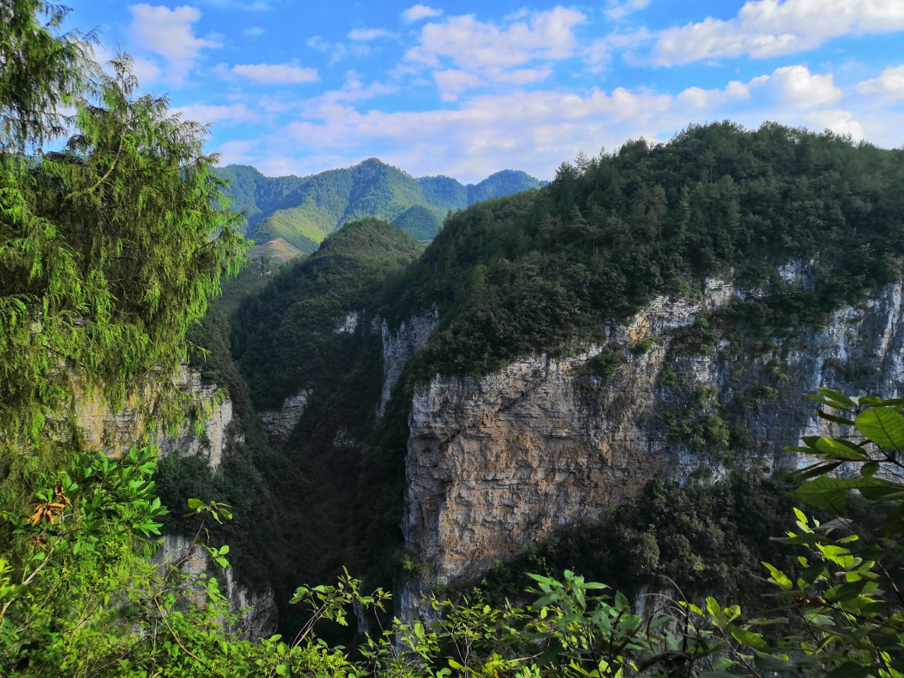 万州潭獐峡风景区图片