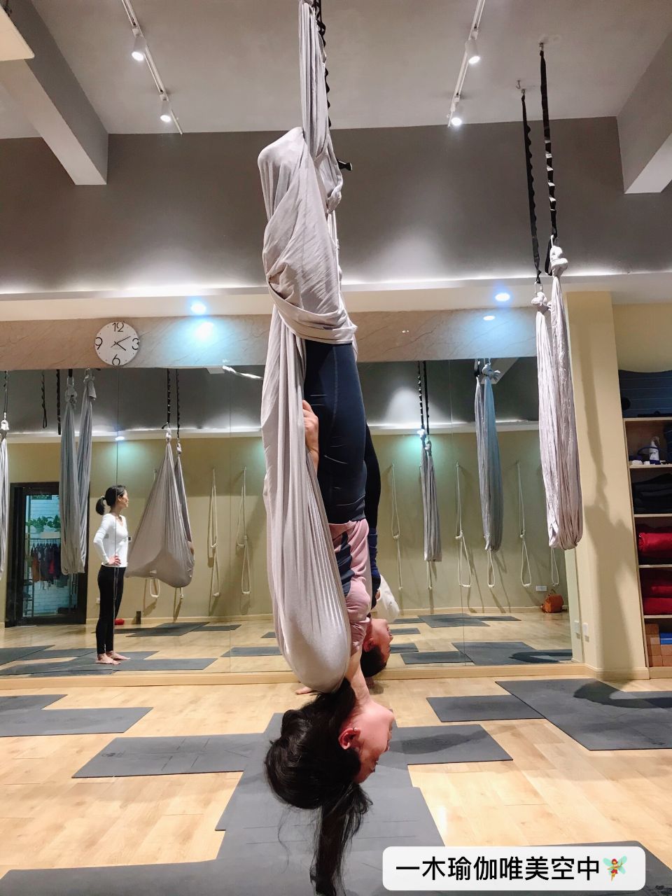 一木瑜伽之空中瑜伽