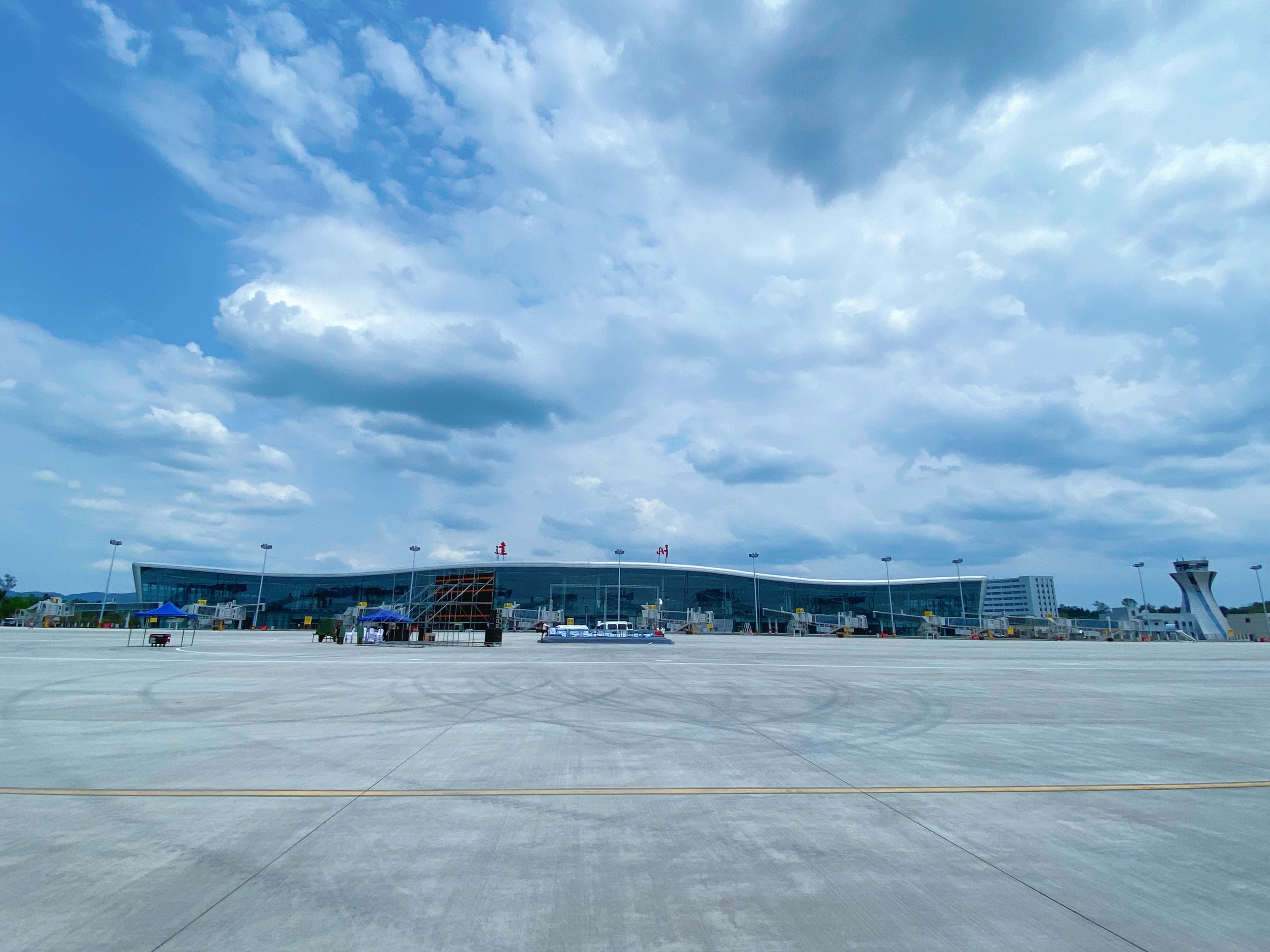 达州机场照片图片