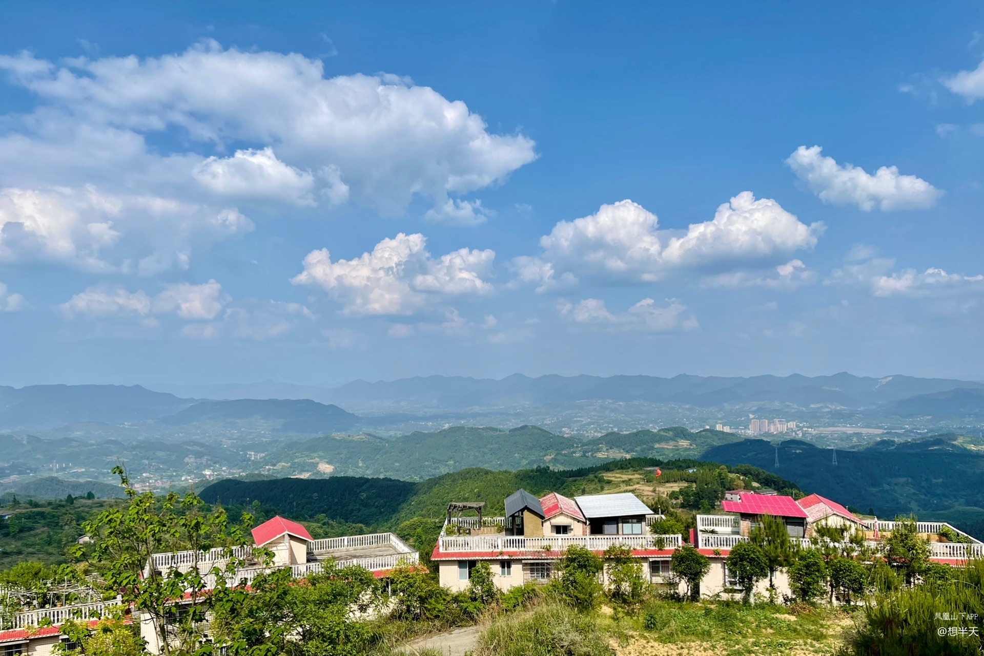 远处的亭子新城 - 今日达州 - 凤凰山下 - powered by discuz!